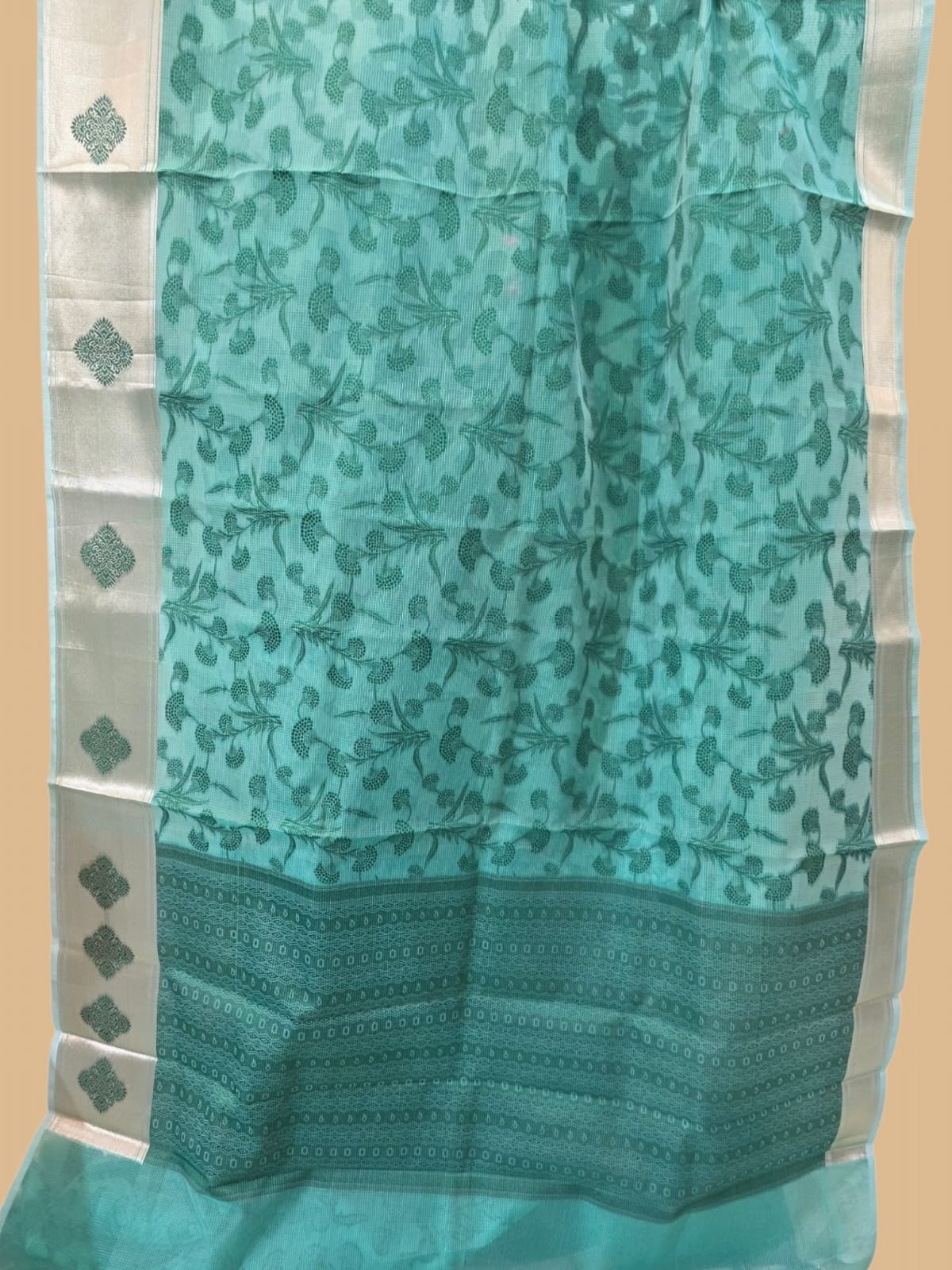 Firozi Banarasi Saree
