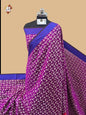 Purple Banarasi Resham Saree