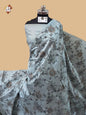 Firozi Banarasi Printed Saree