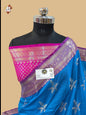 Blue Banarasi Silk Saree