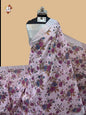 Pink Banarasi Printed Saree