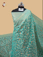 Sea Green Banarasi Silk Saree