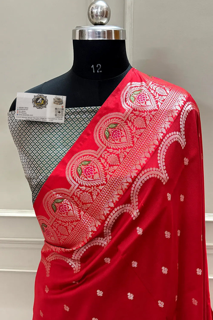 Banarasi soft silk