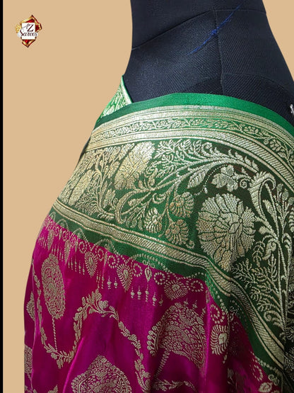 Rani Banarasi Katan Saree