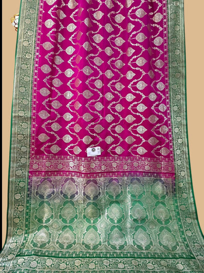 Rani Banarasi Katan Saree