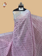 Pink Banarasi printed saree
