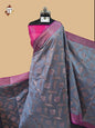 Blue Banarasi Saree
