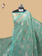 Sea Green Tissue Banarasi