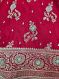 Red Zardozi Zarkan Banarasi Saree