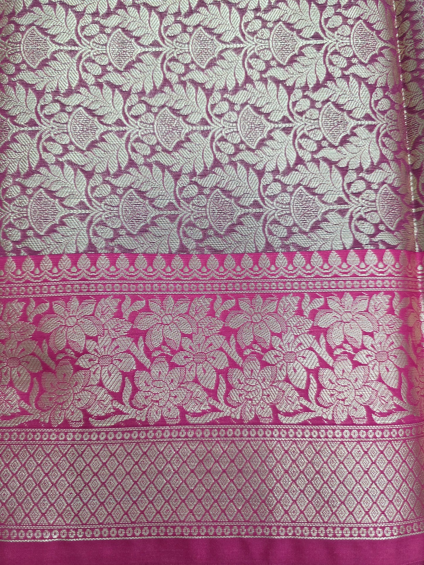 Green Banarasi Katan Saree