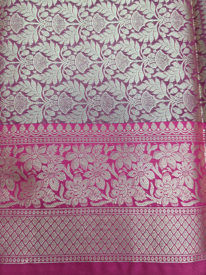 Green Banarasi Katan Saree