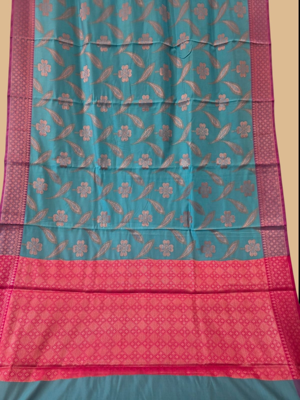 Blue Banarasi Saree