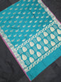 Rama Green Banarasi Katan Saree